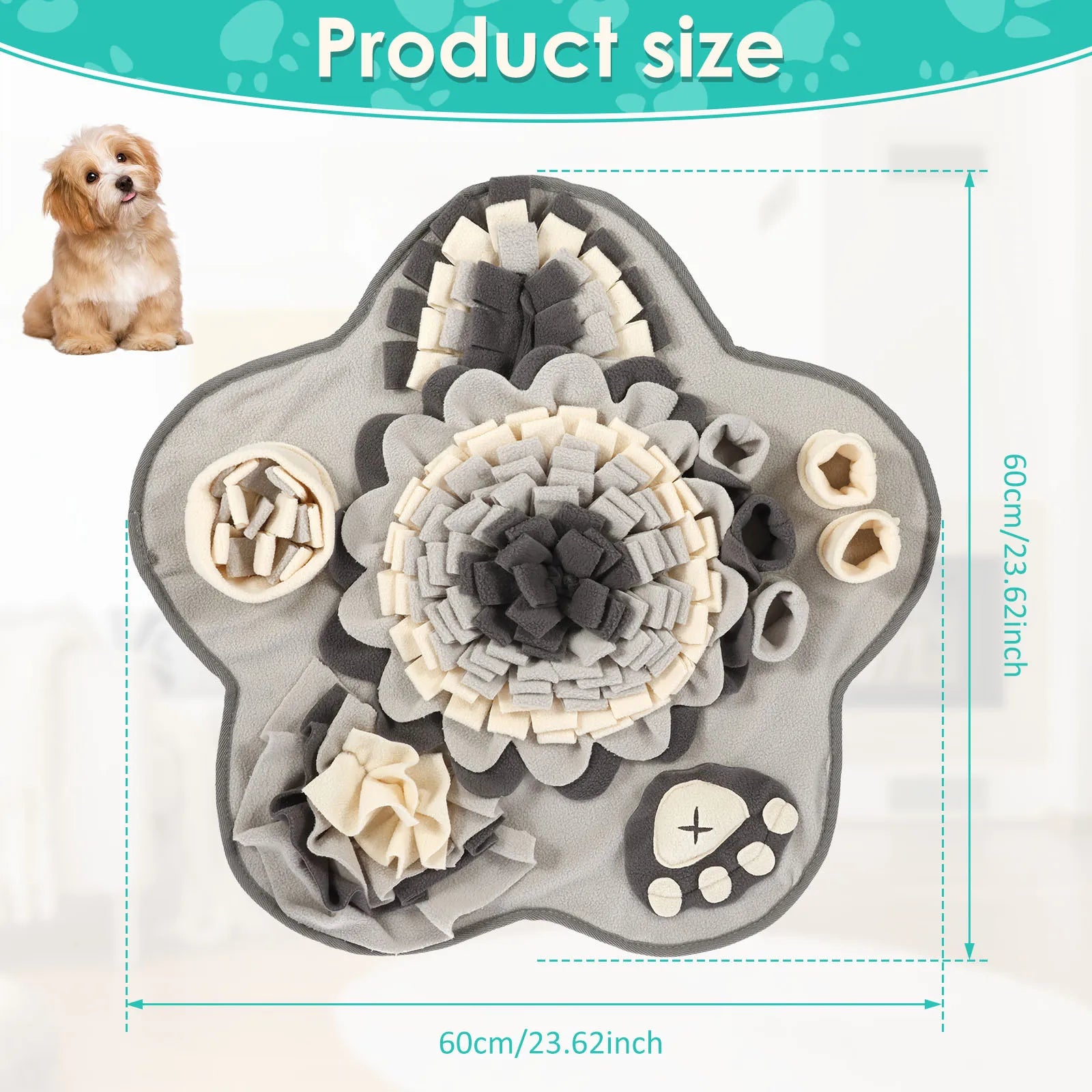 Dog Snuffle Mat - Interactive Anti-Stress Toy