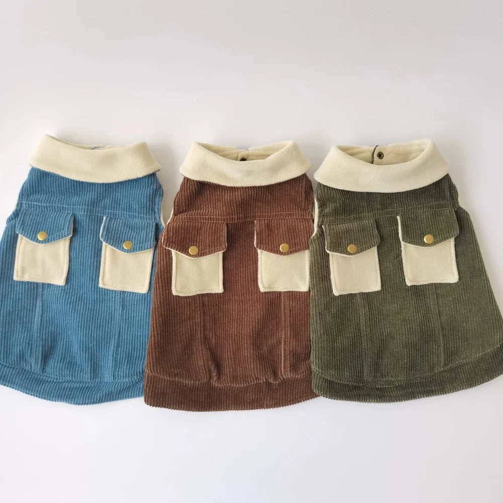 Sphynx Cat Clothes - Warm Velvet Winter Jacket